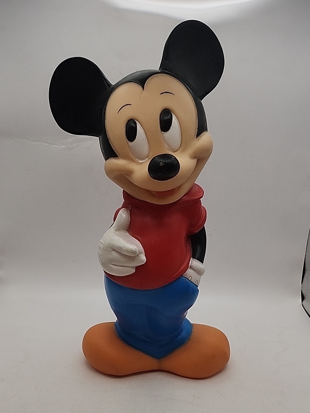 1970s Illco Vinyl Mickey Mouse Bank